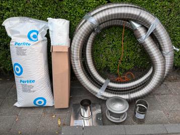 Flexibele dubbelwandige rvs buis beschikbaar voor biedingen