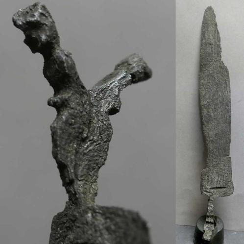 Keris Sajen KZ5 met dubbele Putut ** Majapahit kris, Antiek en Kunst, Kunst | Niet-Westerse kunst, Ophalen of Verzenden