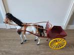 Paard en wagen / koets Sindy bruin Vintage, Kinderen en Baby's, Speelgoed | Poppen, Ophalen, Gebruikt, Overige typen