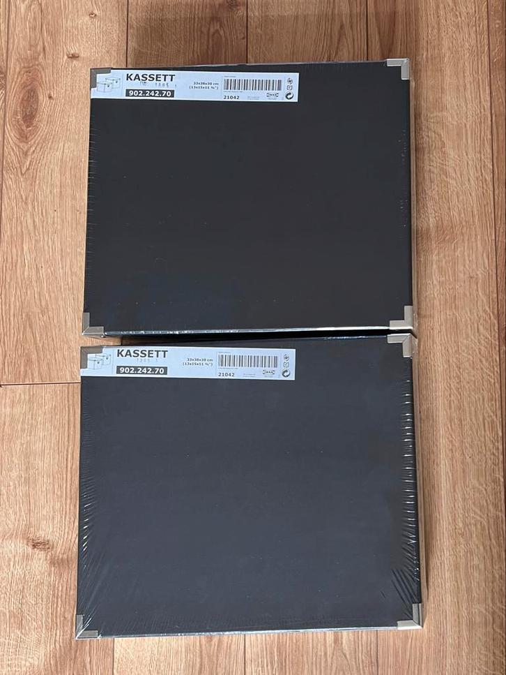 IKEA KASSETT Dozen - 2 Stuks - Nieuw, Huis en Inrichting, Woonaccessoires | Overige, Nieuw, Ophalen of Verzenden