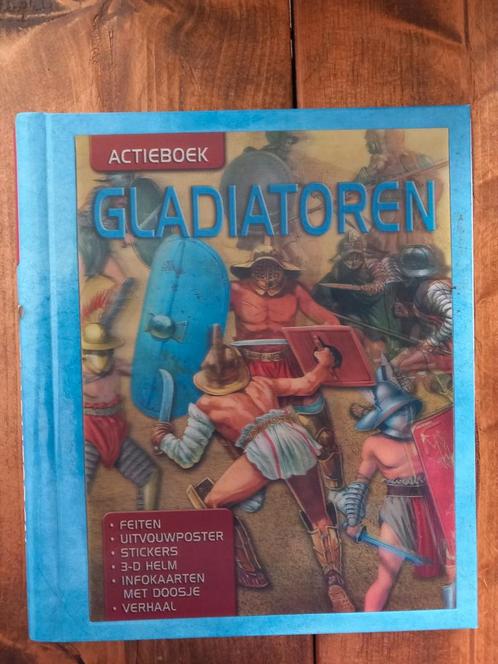 Actieboek gladiatoren, Boeken, Prentenboeken en Plaatjesalbums, Zo goed als nieuw, Ophalen of Verzenden
