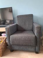 Nette grijze fauteuil - geen gebreken, Huis en Inrichting, Fauteuils, Ophalen, Zo goed als nieuw, Stof, Modern