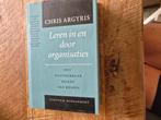 C. Argyris - Leren in en door organisaties, Ophalen of Verzenden, Zo goed als nieuw, C. Argyris