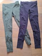 2 horsegloss rijleggings groen en paars maat S full grip, Dieren en Toebehoren, Ophalen of Verzenden, Zo goed als nieuw, Dressuur
