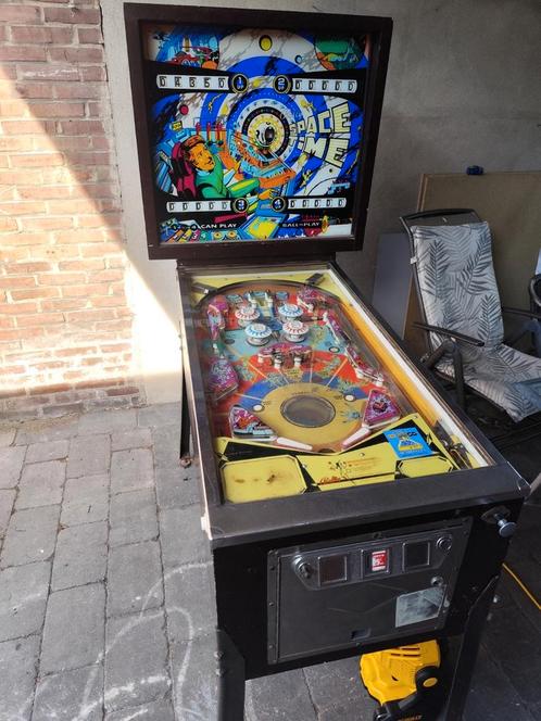 Bally space time flipperkast flipper Retro ruilen, Verzamelen, Automaten | Flipperkasten, Gebruikt, Bally, Ophalen