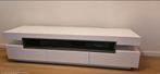 tv meubel hoogglans wit, Ophalen of Verzenden, Zo goed als nieuw, 25 tot 50 cm, Minder dan 100 cm