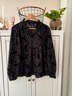 Smashed Lemon blouse maat 38, Kleding | Dames, Blouses en Tunieken, Maat 38/40 (M), Zwart, Ophalen of Verzenden, Zo goed als nieuw