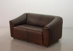 Stoere De Sede Loveseat Sofa DS47 in bruin zadelleer, 1970s, Ophalen, Gebruikt, 100 tot 125 cm, Tweepersoons