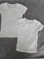2x t shirt wit korte mouw maat 104 Claesens 2eur, Kinderen en Baby's, Kinderkleding | Maat 104, Claesens, Jongen of Meisje, Gebruikt
