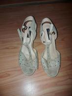 Zomerse Sandalen Maat 38, Ophalen of Verzenden, Gedragen, Beige, Sandalen of Muiltjes