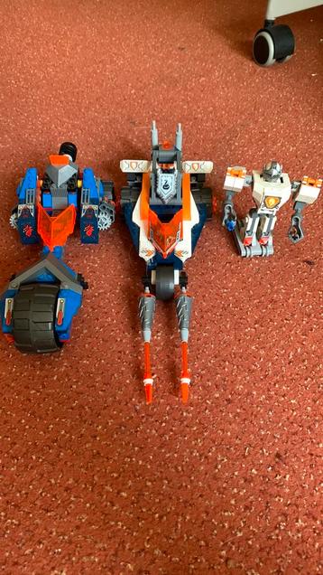 3 nexo knight sets beschikbaar voor biedingen