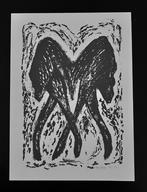 Zeefdruk M. Groenendijk, Antiek en Kunst, Kunst | Litho's en Zeefdrukken, Verzenden