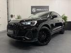Audi Q3 Sportback 45 TFSI e S Edition|20Inch|BLIS|Lane-asst|, Auto's, Stof, Gebruikt, Met garantie (alle), Zwart