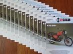 Folder MZ ETZ 251/ ETZ 150/ ETZ 125 1989 DDR NOS, Motoren, Ophalen of Verzenden, Overige merken