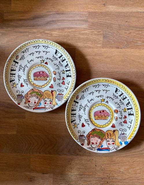 Gebaksbordjes Blond Amsterdam, Huis en Inrichting, Keuken | Servies, Zo goed als nieuw, Bord(en), Blond Amsterdam, Aardewerk, Ophalen
