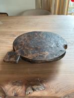 Oude houten snijplank / serveerplank, Ophalen of Verzenden, Gebruikt