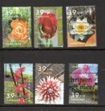 gestempelde zegels. jaar 2004: bloemen, Postzegels en Munten, Postzegels | Nederland, Ophalen of Verzenden, Na 1940, Gestempeld