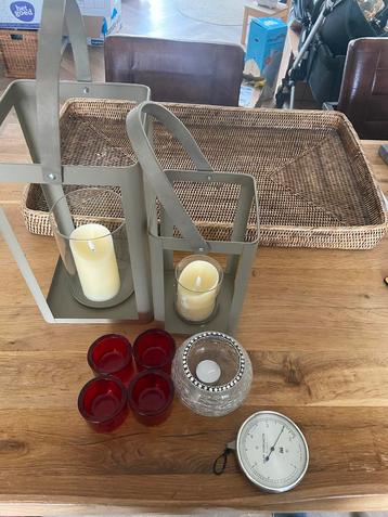 Diverse Woonaccessoires - Kandelaars, Kaarsen, Decoratie beschikbaar voor biedingen
