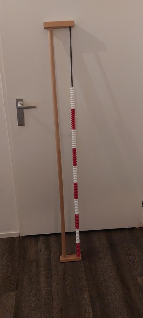 Groot telraam rekenrek 150cm in goede staat, Kinderen en Baby's, Speelgoed | Educatief en Creatief, Ophalen, Gebruikt, Rekenen