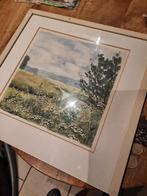 Klasiek schilderij Landschap afkomst oud kunstgalerie Gieten, Ophalen of Verzenden