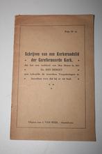 Latere ds. (V?)OGG over uittreding Ds. Den Hengst 1913, Ophalen of Verzenden, Gelezen, Christendom | Protestants