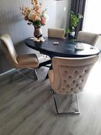 Velvet stoelen, Ophalen of Verzenden, Zo goed als nieuw