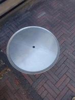 Aluminium bak met deksel, leuk voor fontijn in de tuin, Ophalen, Zo goed als nieuw, Rond, Aluminium