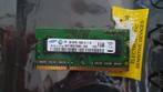Samsung 1GB DDR3 10600 voor laptops., Computers en Software, RAM geheugen, DDR3, Ophalen of Verzenden, Laptop, Gebruikt