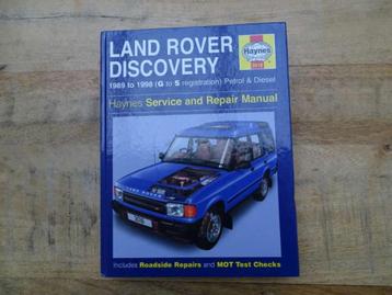 Landrover Discovery - Haynes Werkplaatshandboek - 1989-1998 beschikbaar voor biedingen