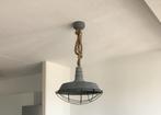 Hanglamp grijs en metaal - Loods 5, Ophalen, 50 tot 75 cm, Zo goed als nieuw, Metaal