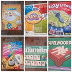 6 Leuke Gezelschapsspellen, Hobby en Vrije tijd, Gezelschapsspellen | Bordspellen, Een of twee spelers, Ophalen of Verzenden, Gebruikt