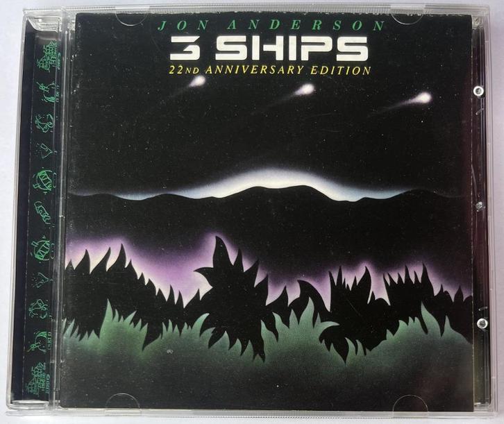 Jon Anderson CD 3 Ships - 22nd Anniversary Edition, Cd's en Dvd's, Cd's | Rock, Zo goed als nieuw, Overige genres, Verzenden