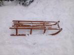 grote 2 persoons houten slee, Ophalen of Verzenden, Gebruikt, Overige merken