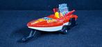 Matchbox Speedboat met Trailer. BIEDEN, Ophalen of Verzenden, Gebruikt