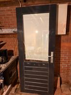 Massief achterdeur 87,5x212 39mm dik, Doe-het-zelf en Verbouw, Deuren en Horren, Ophalen, Zo goed als nieuw, Buitendeur, 200 tot 215 cm