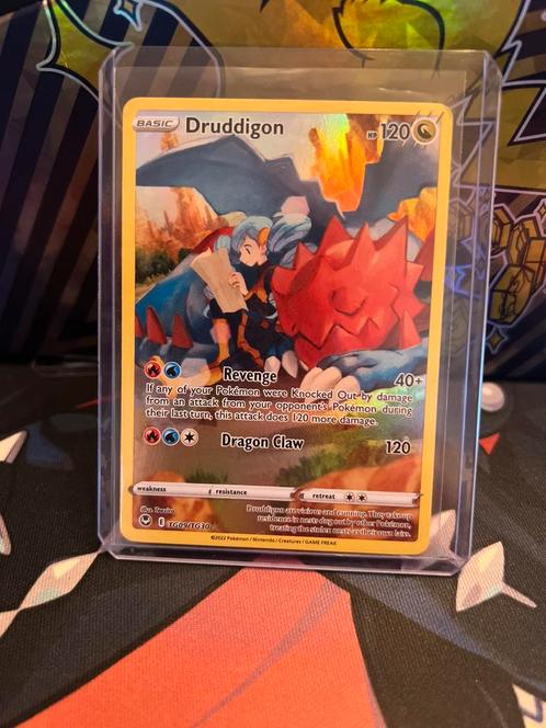 Druddigon tg09, Hobby en Vrije tijd, Verzamelkaartspellen | Yu-gi-Oh!, Zo goed als nieuw, Meerdere kaarten, Ophalen of Verzenden