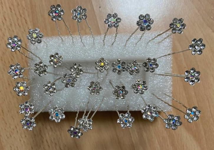 Bloem Haarspelden  bruid haar accessories (nieuw), Sieraden, Tassen en Uiterlijk, Uiterlijk | Haarverzorging, Nieuw, Ophalen of Verzenden