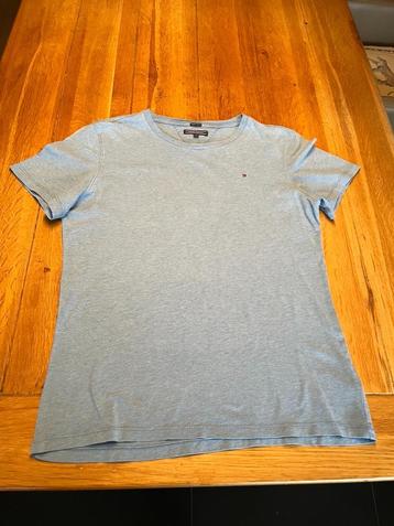 Blauw Tommy Hilfiger shirt, maat 176 = S/M beschikbaar voor biedingen