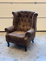 Relax fauteuil chesterfield, Huis en Inrichting, Fauteuils, Minder dan 75 cm, Gebruikt, Ophalen of Verzenden, 50 tot 75 cm