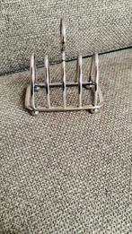 Zilveren/verzilverd Toastrekje, Ophalen of Verzenden, Zilver