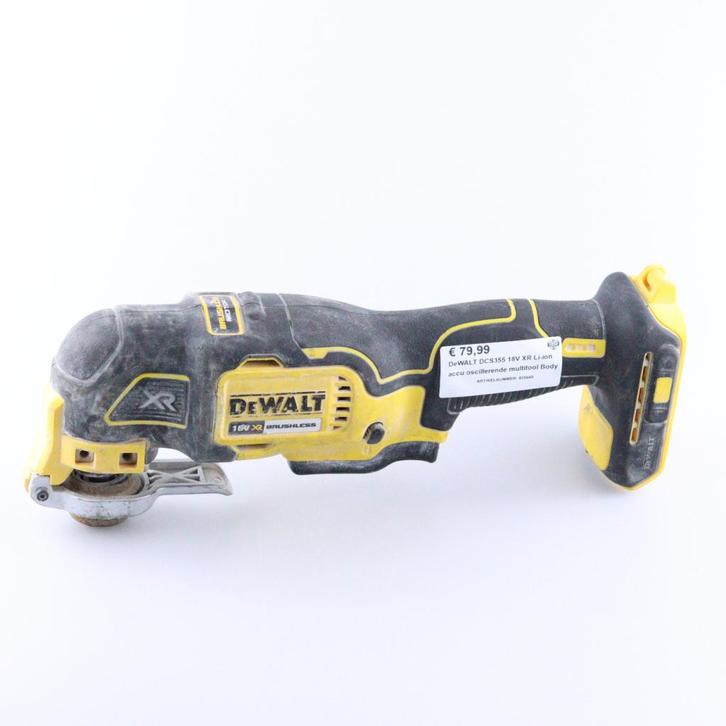 DeWALT DCS355 18V XR Li-ion accu oscillerende multitool Body, Doe-het-zelf en Verbouw, Gereedschap | Zaagmachines, Zo goed als nieuw