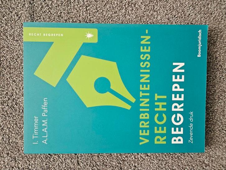 Ivar Timmer - Verbintenissenrecht begrepen, Boeken, Wetenschap, Zo goed als nieuw, Sociale wetenschap, Ophalen of Verzenden