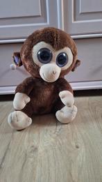 Ty Beanie Aap met Glitteroogjes - 42cm, Ophalen of Verzenden, Zo goed als nieuw, Overige typen
