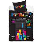 1-persoons dekbedovertrek zwart Tetris game / gamer NIEUW!, Kinderen en Baby's, Kinderkamer | Beddengoed, Nieuw, Dekbedovertrek