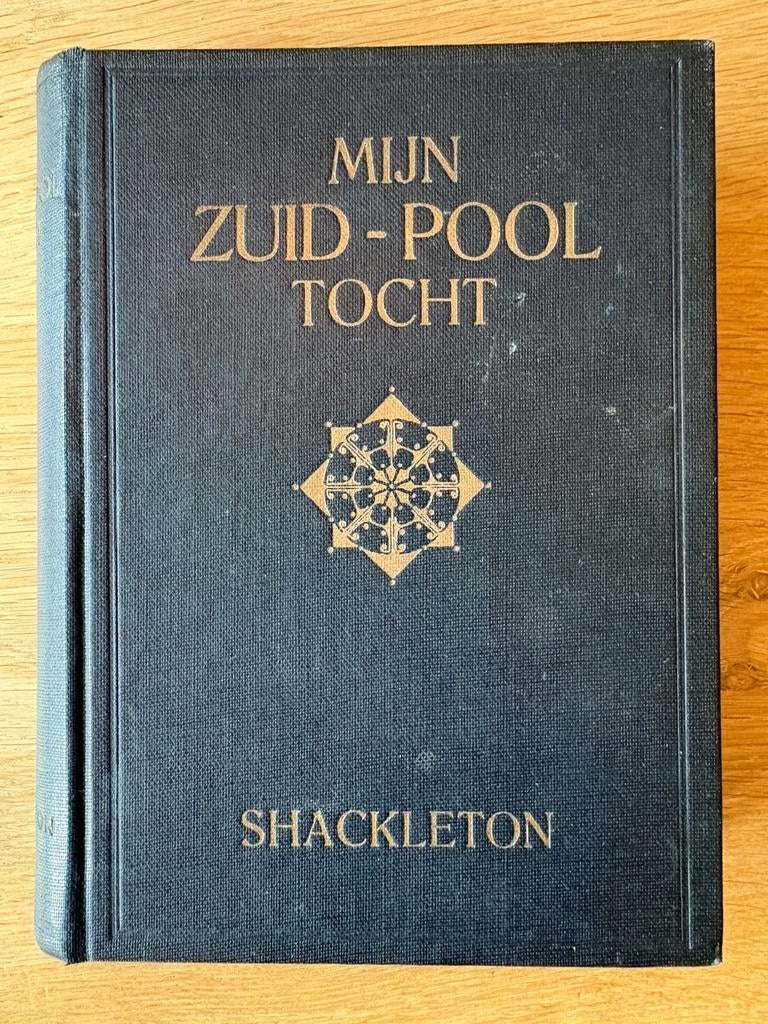 Ernest Shackleton – Mijn Zuidpooltocht (1920) incl kaart, Boeken, Ophalen of Verzenden, Gelezen, Europa