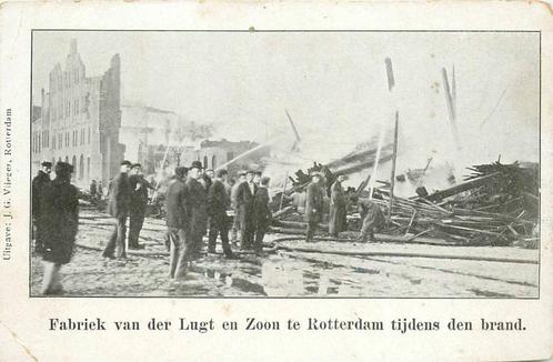 (388-217-051) Rotterdam Fabriek van der Lugt en Zoon, Verzamelen, Ansichtkaarten | Nederland, Zuid-Holland, Verzenden