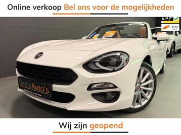 Fiat 124 Spider 1.4 MultiAir Turbo NAVI/LED/LEDER/CAM/DAB/BO beschikbaar voor biedingen
