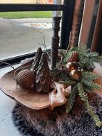 Landelijke houten schaal/plateau., Huis en Inrichting, Woonaccessoires | Overige, Ophalen, Gebruikt