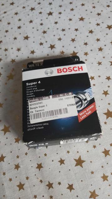 Bosch Super 4 bougieset beschikbaar voor biedingen