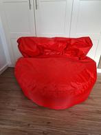 Ploff Rode Zitzak met Rugsteun, Huis en Inrichting, Zitzakken, Ophalen, Gebruikt, Rood, Zitzak